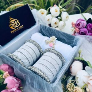 Twinkle Bangles (White)